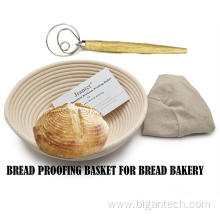 Basket Bread Bowl Rattan Banneton Bakery Tool